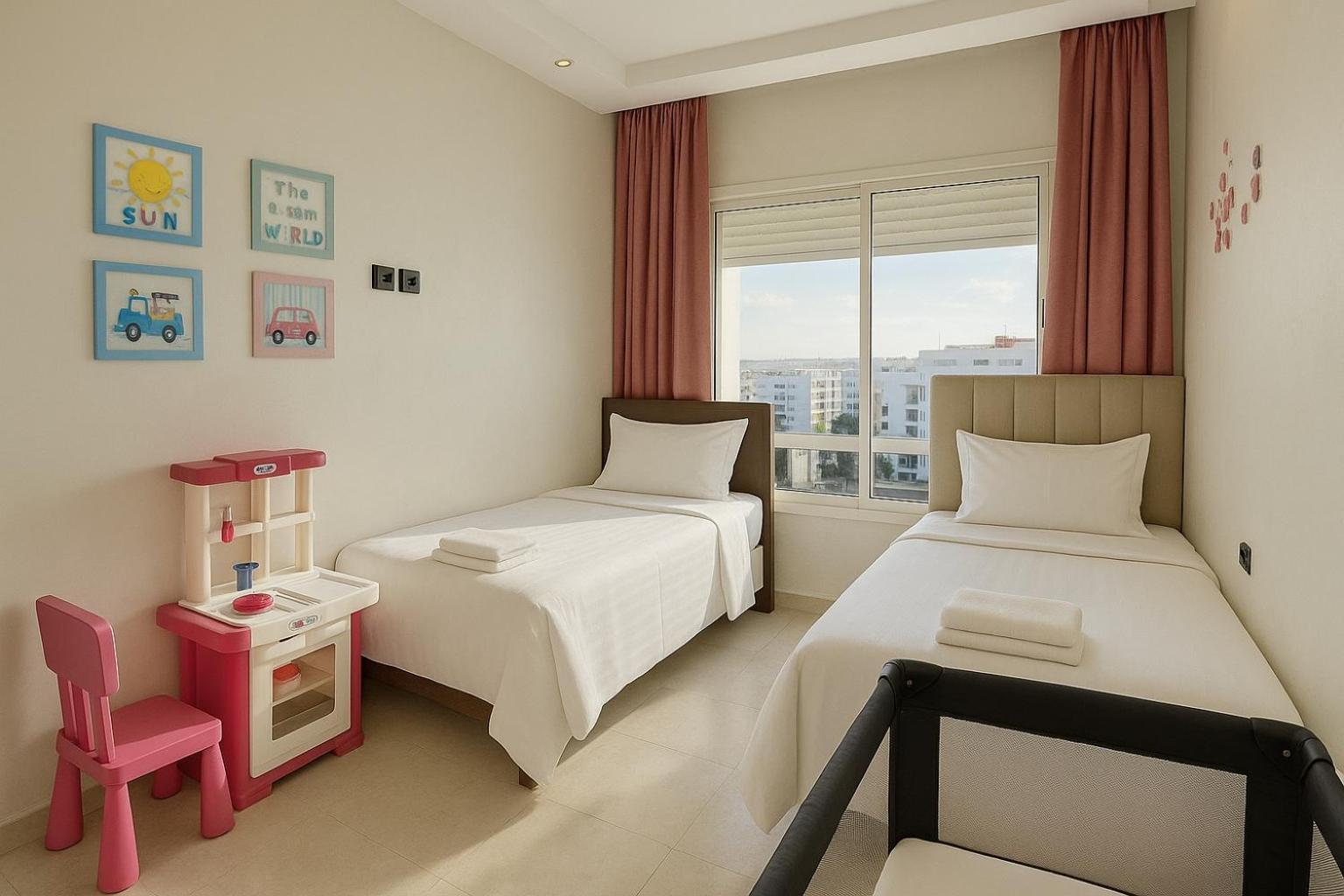Appartement Cosy Ensoleille 3 Ch - Et Proche Du Train Et Tramway Casablanca